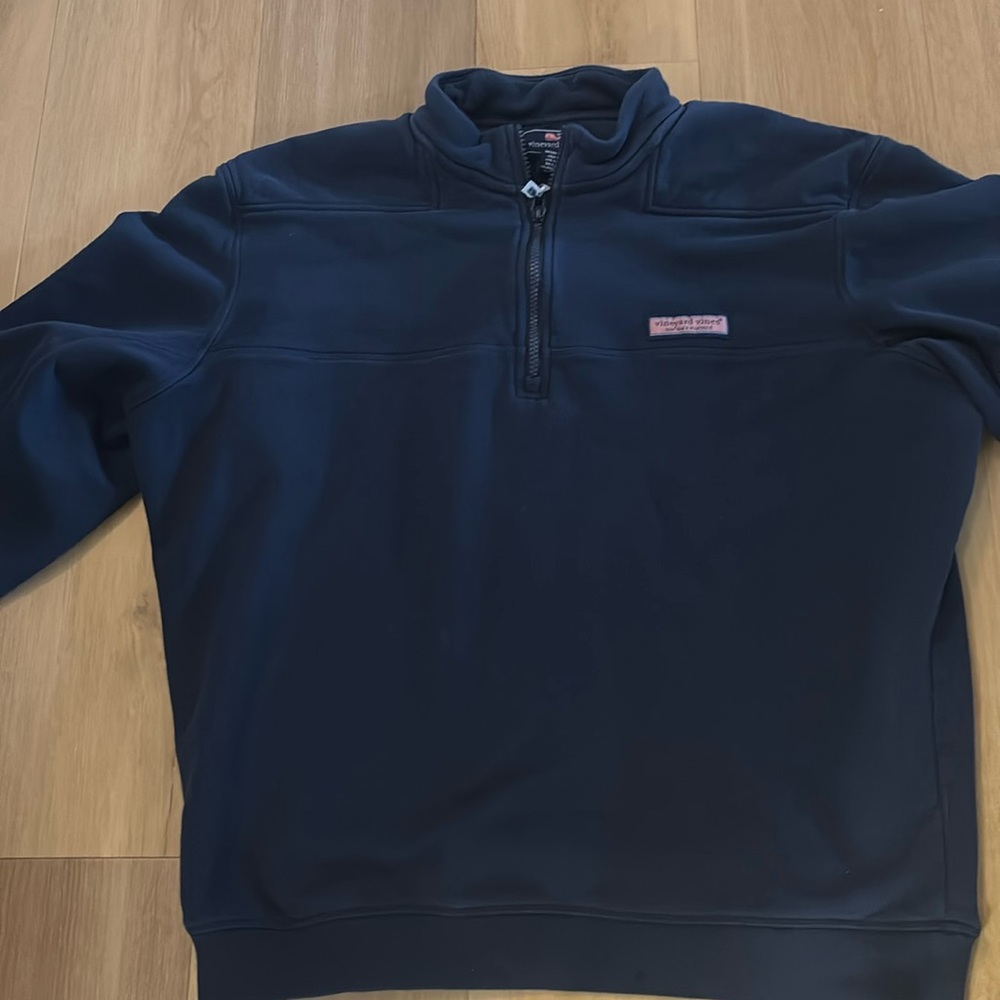 Men's vineyard vines shep shirt quarter zip